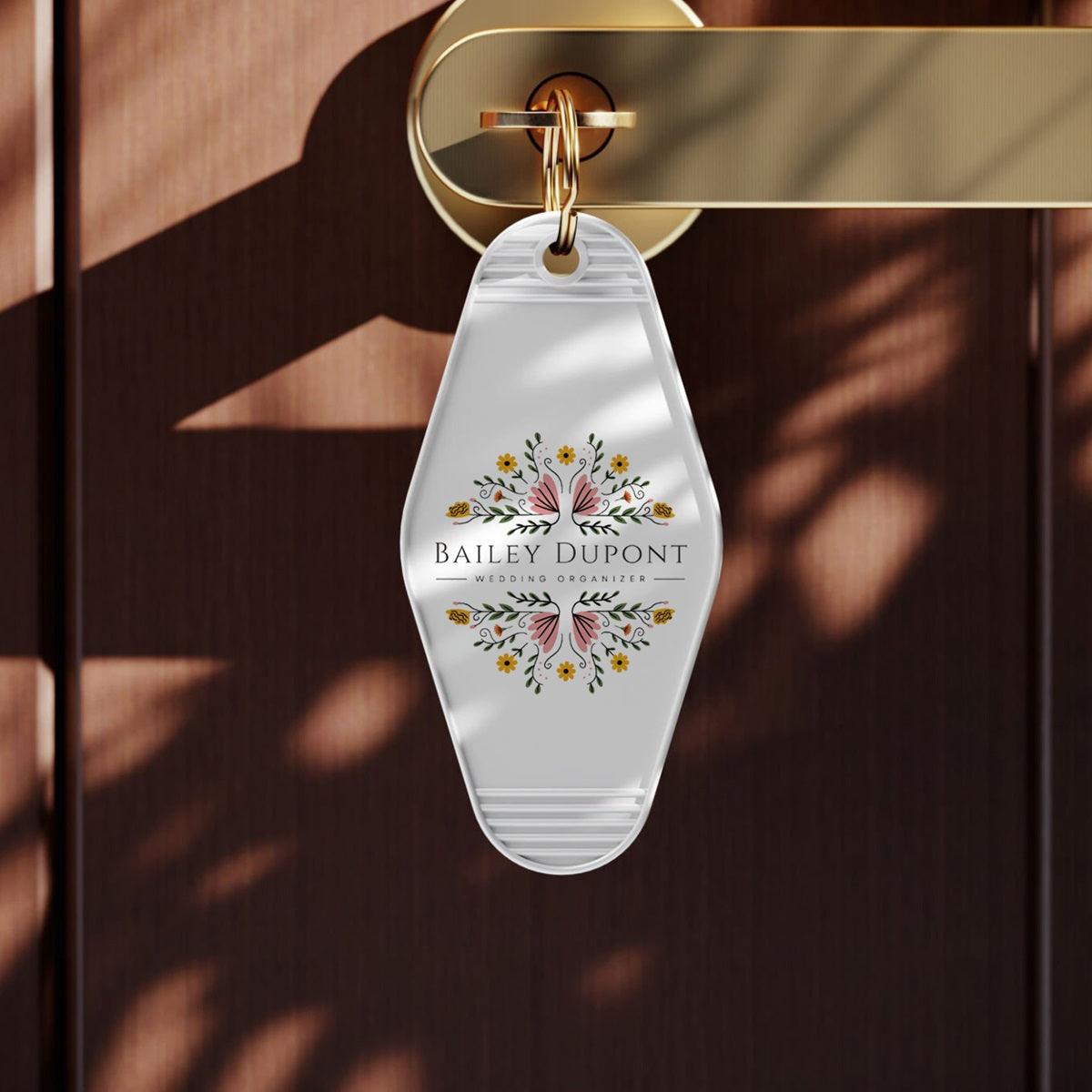 Wholesale Custom UV Keychains For Business Gifts | Hotel Key Ring Cute Keychains For Motel Luggage