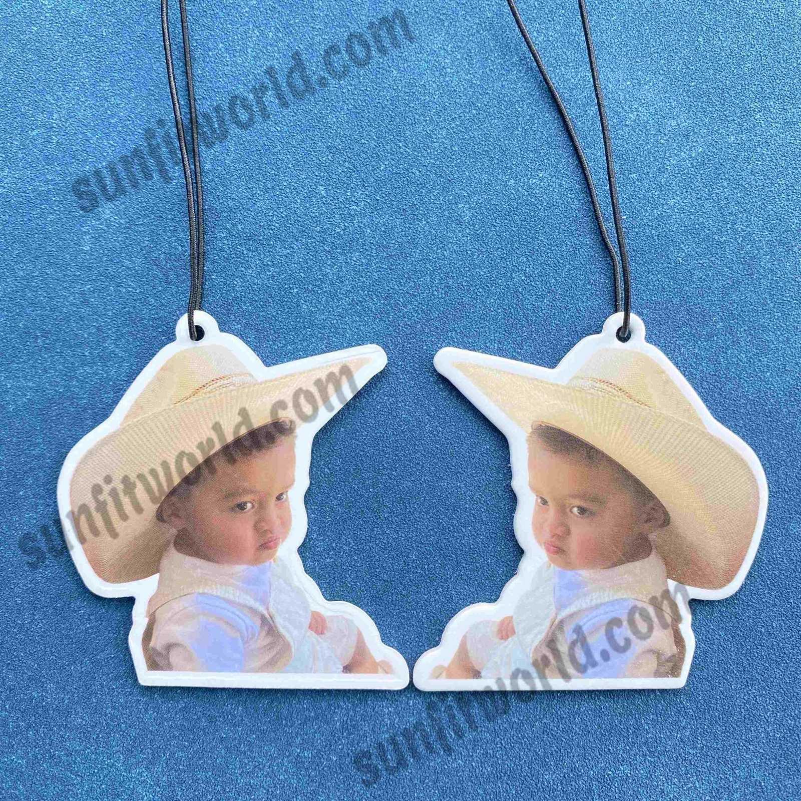 Custom Air Fresheners Logo For School Gift | Car Scent Photo Air Freshener