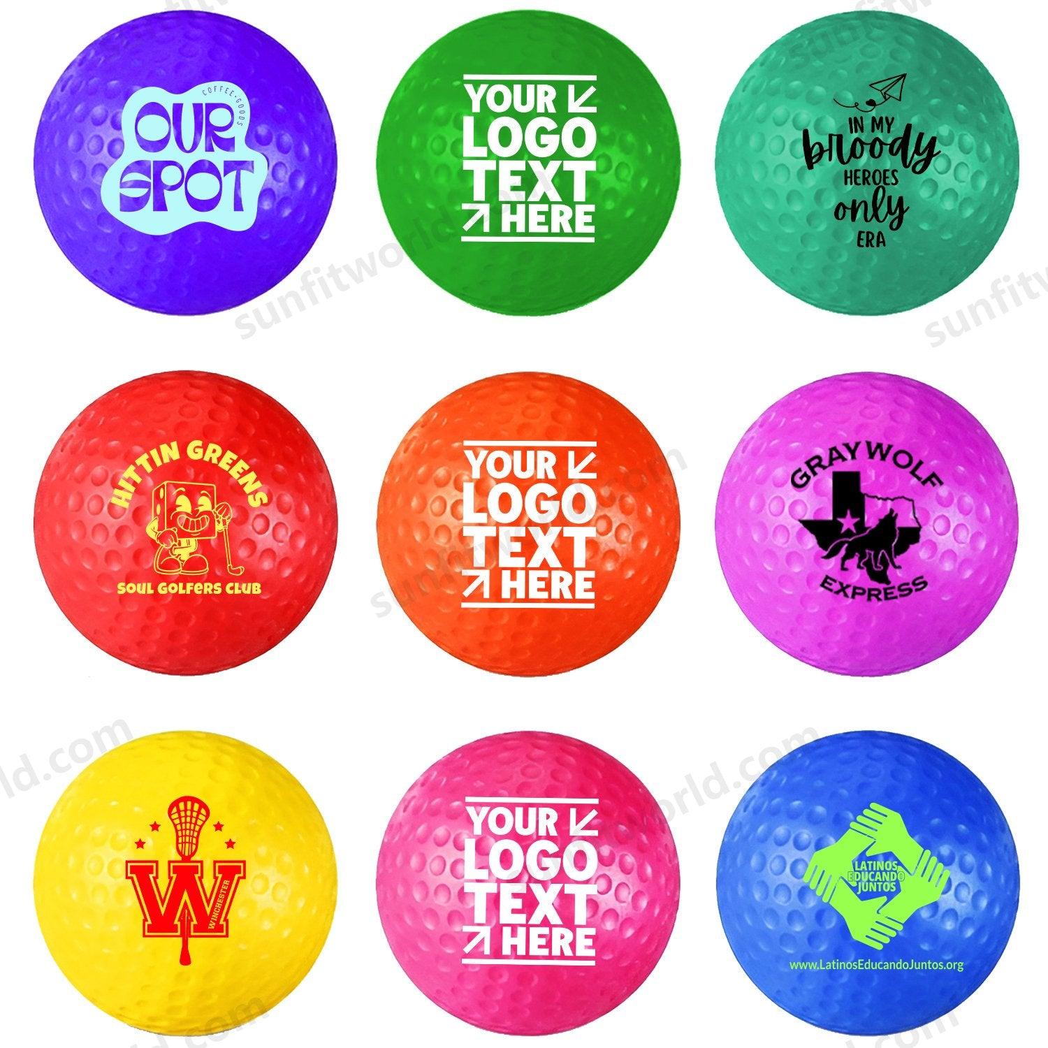 Bulk Golf Ball Stress Reliever Custom Sport Foam Ball For Promo Gifts