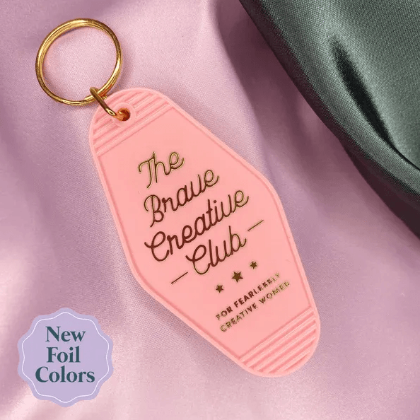 Custom Gold Foil Motel Keychains For Gifts Vintage Hotel Luggage Key Tags For Events