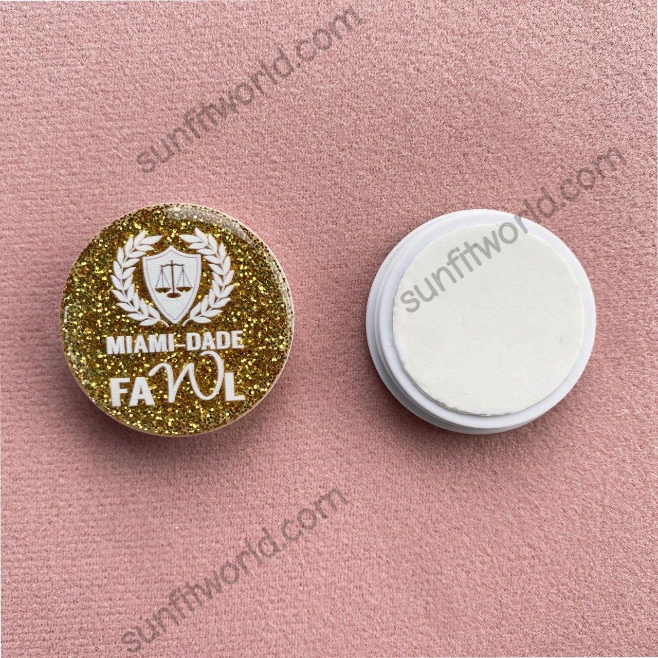 Custom Glitter Phone Stand | Personalized Pop Cell Phone Grip Sockets