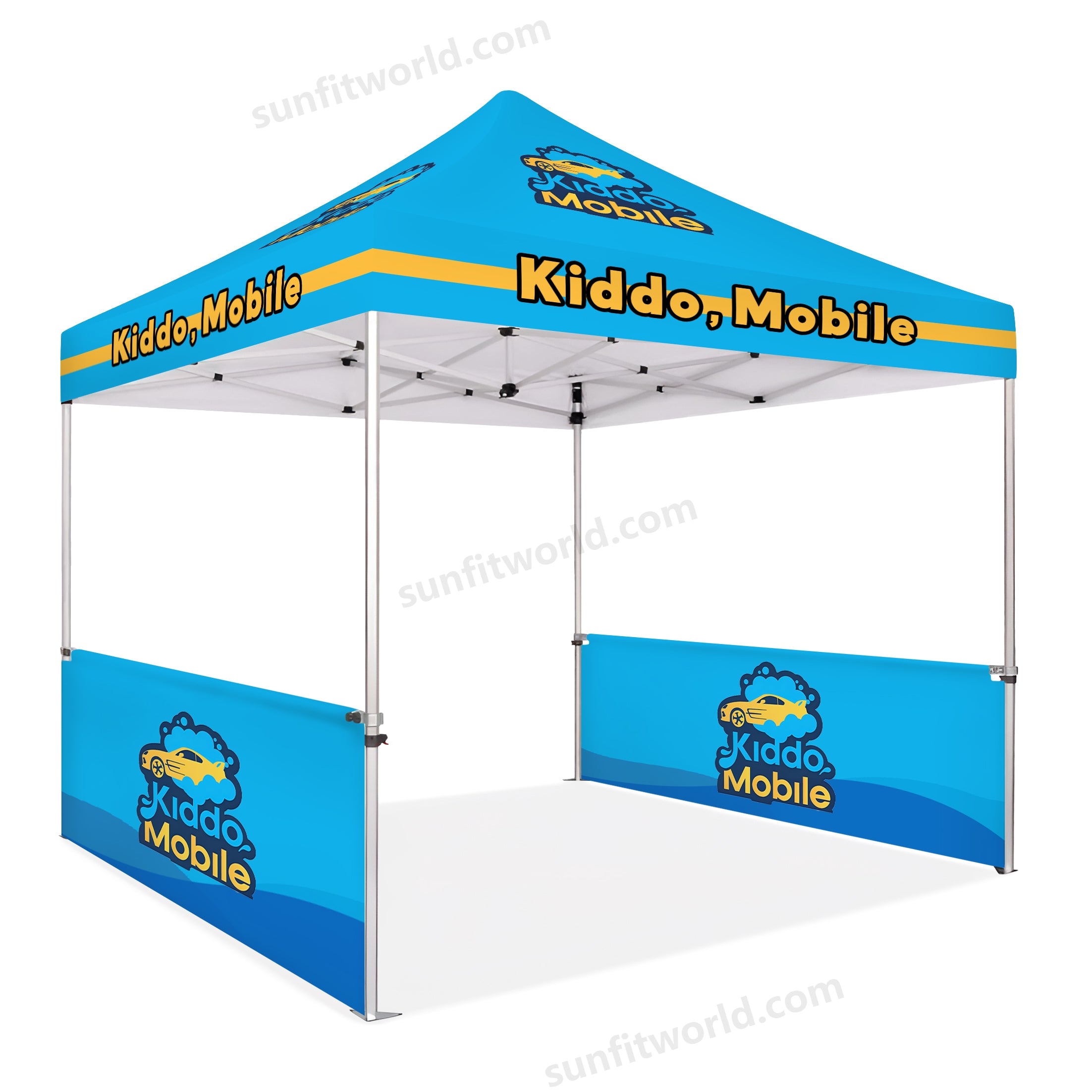 Custom Canopy Tent With Side Walls