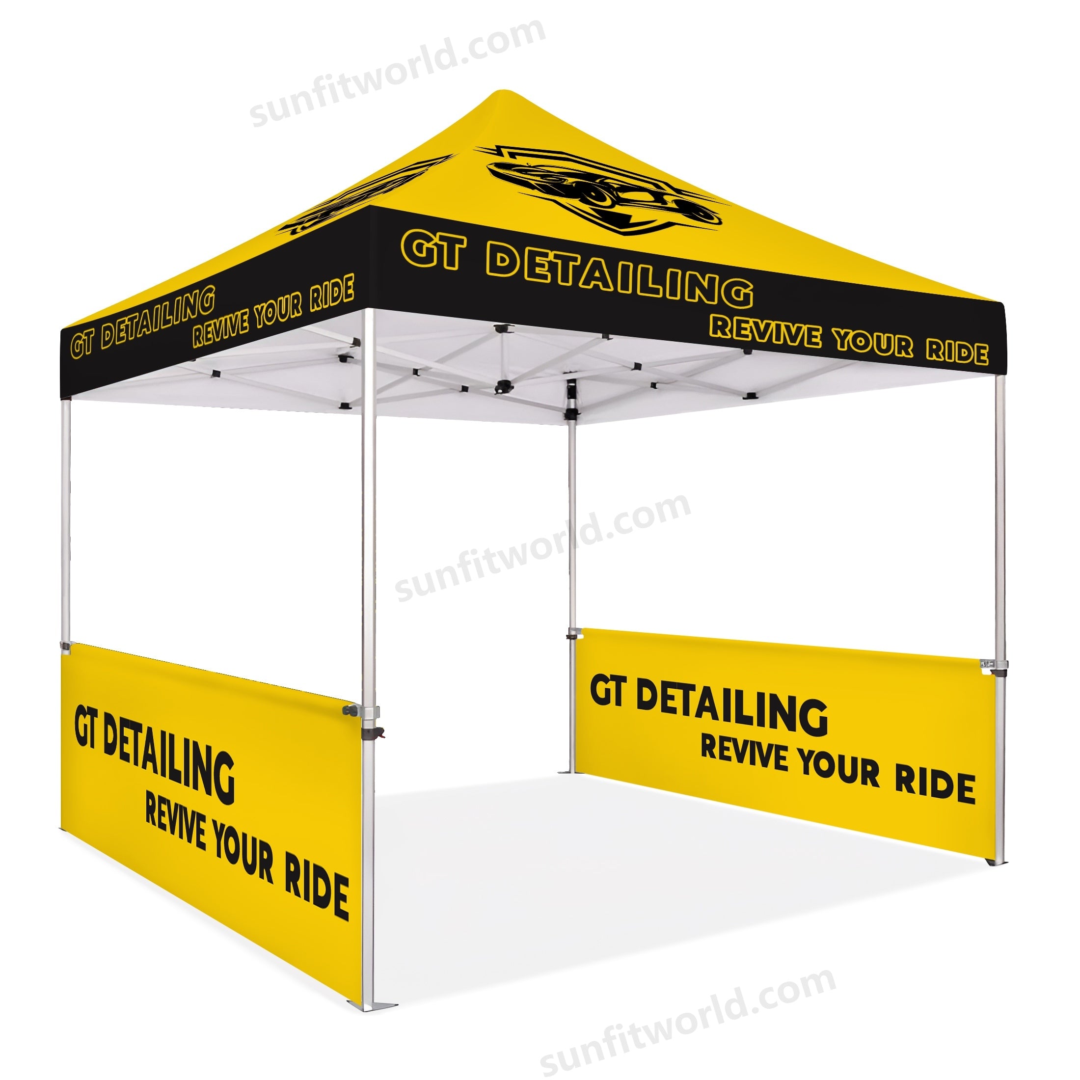 Custom Canopy Tent With Side Walls