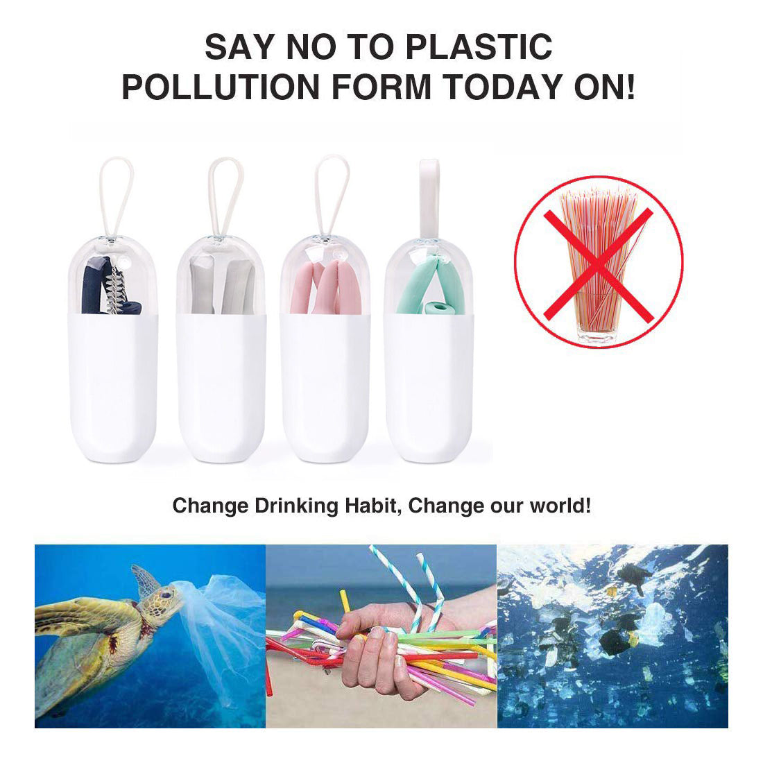 Folding Drinking Straw