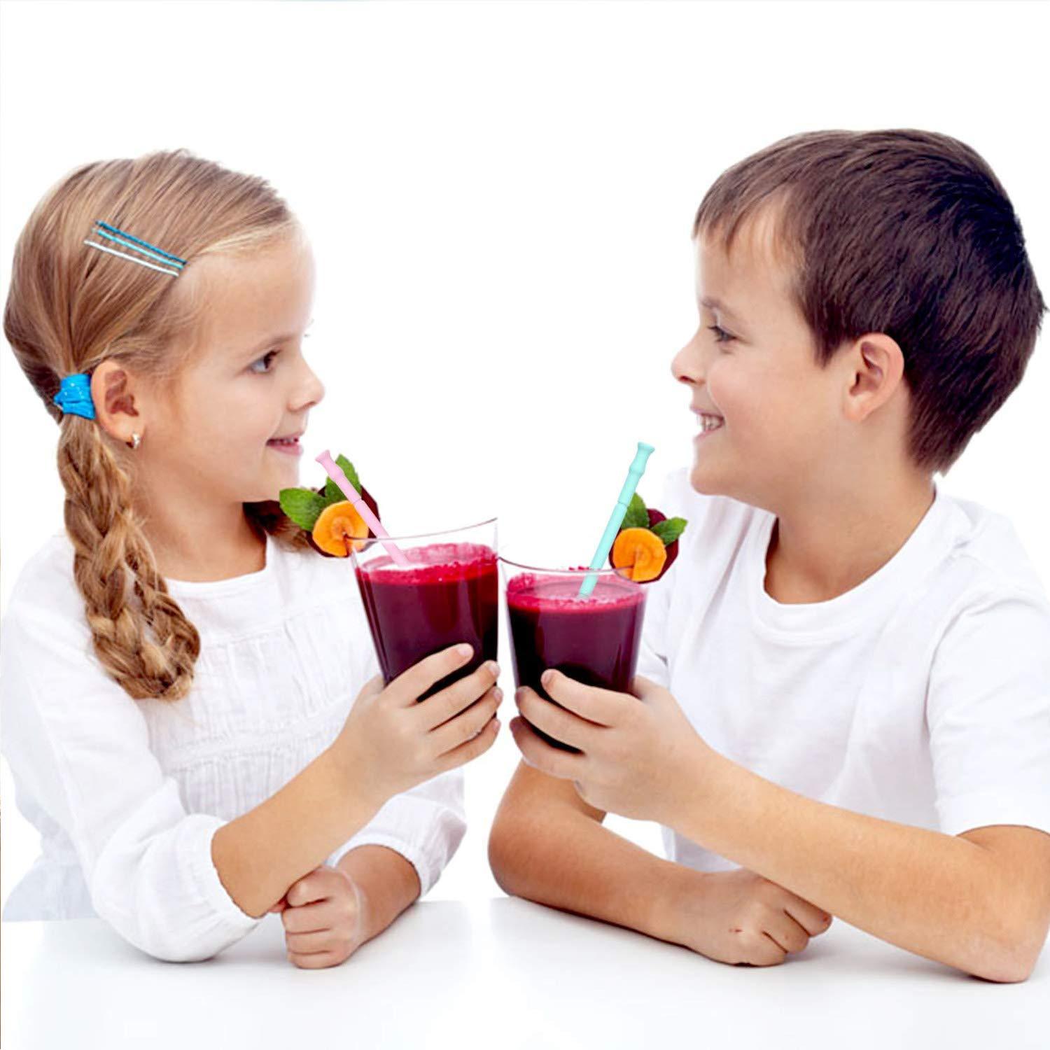 Collapsible Silicone Straw