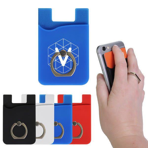 Silicone Phone Card Holder
