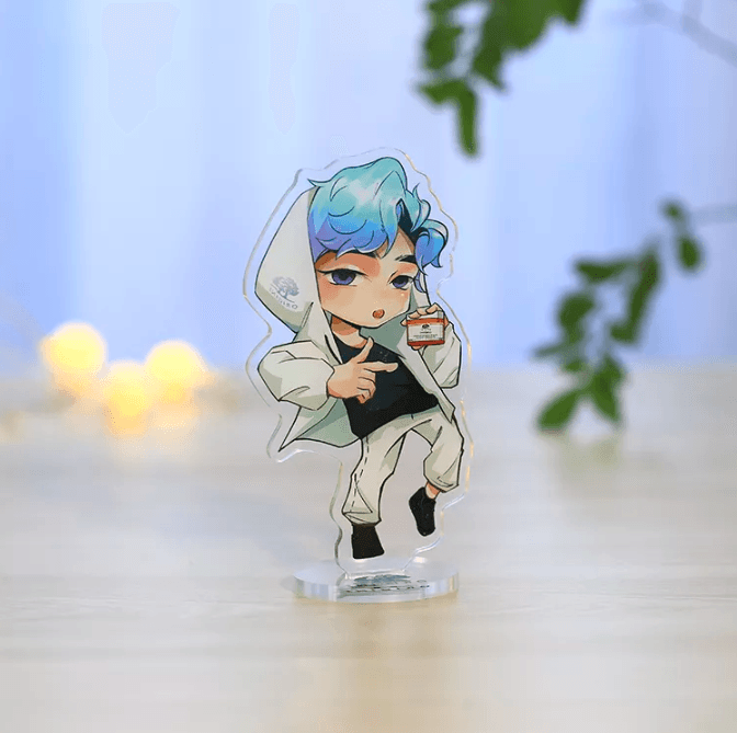 Custom Printed Clear Acrylic Stand Various Shaped Table Holder Decor Display For Gift