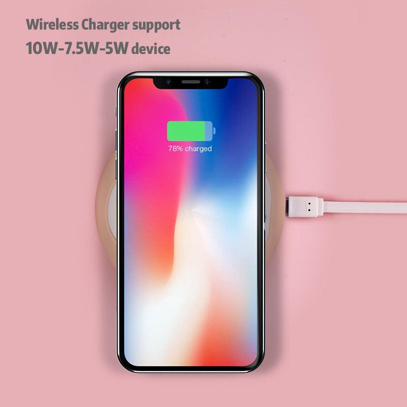 Custom PVC Wireless Charger Enabled Wireless Charging Universal Mobile Phone
