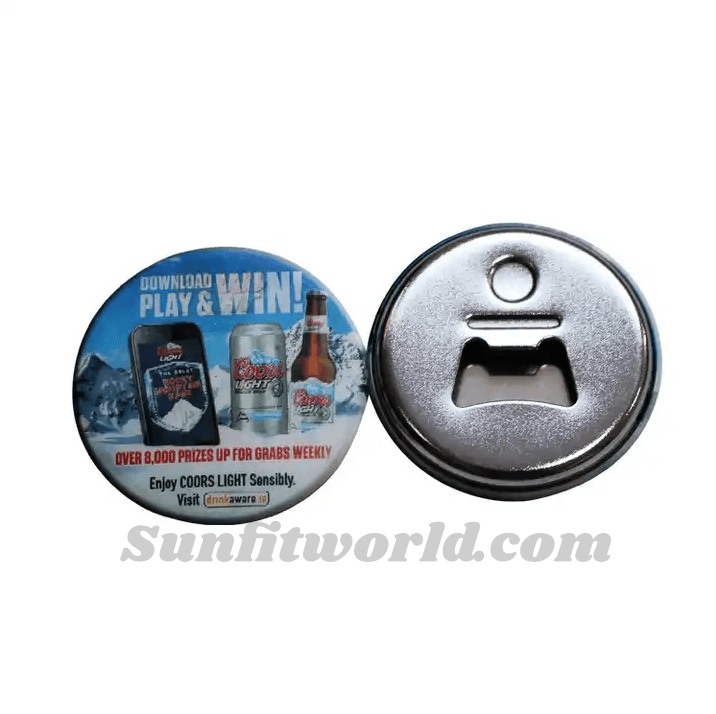 Low MOQ Wine Opener,50Custom Logo Metal Stainless Bottle Opener Magnetic