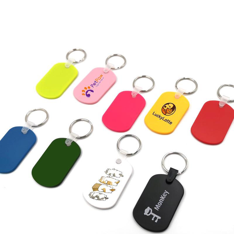 Personalized Keychains | Colored Acrylic Keychains | Acrylic Keychains | Monogram Keychains