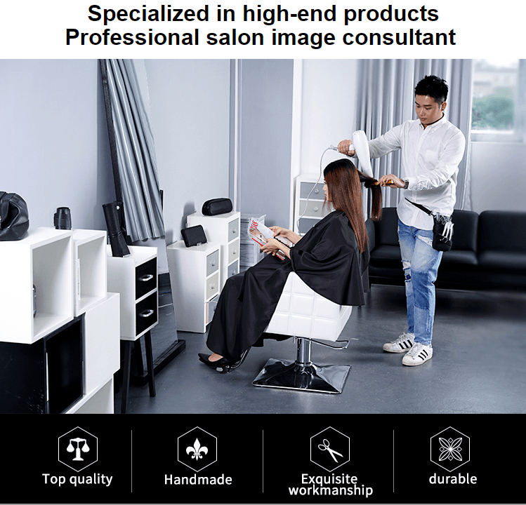 Custom Apron Hairdressing Capes Waterproof Barber Salon Capes with Window