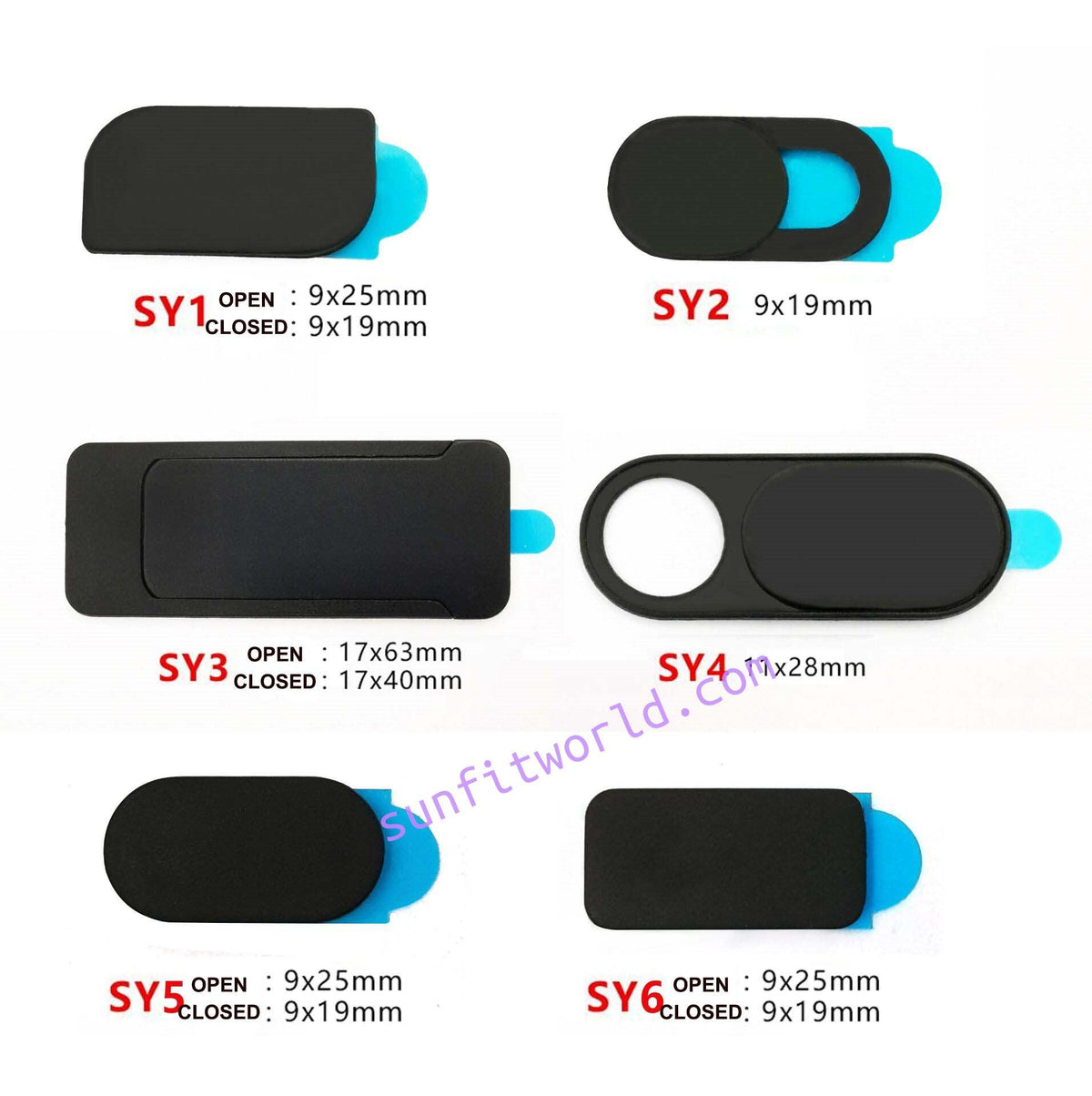 Custom Laptop Camera Cover Slide Screen Privacy Protector Phone Macbook Security