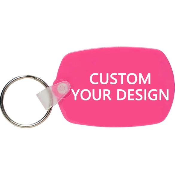 Funny Antisocial Keychain  Funny Introvert Keychain | Rectangle Acrylic Painted Keychain