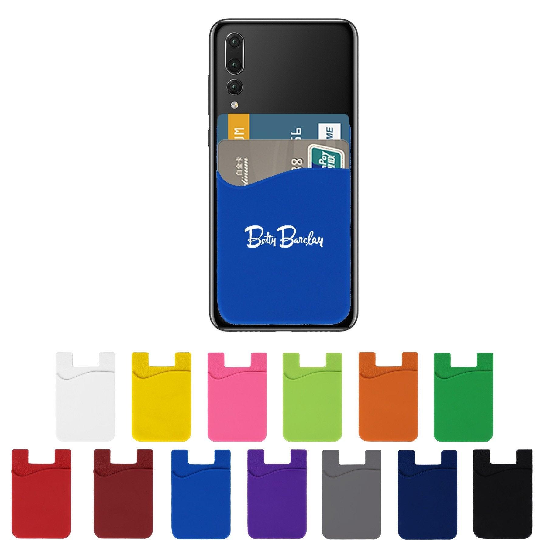 Silicone adhersive Card Wallet