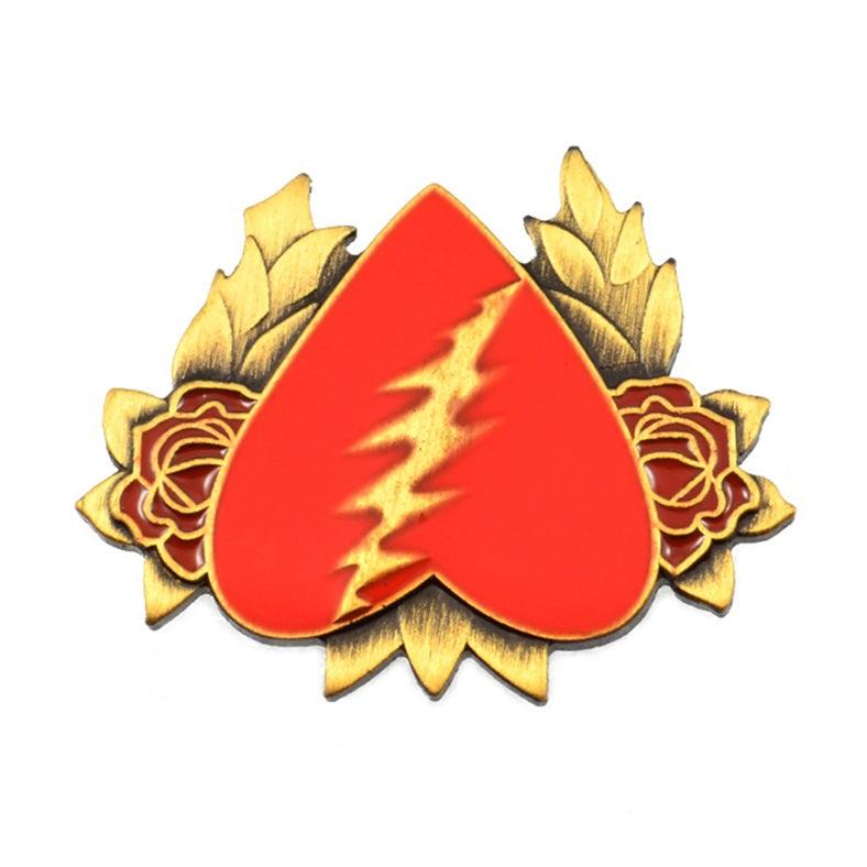 Custom Design Gold Plated Soft Enamel Badge Lapel Pins