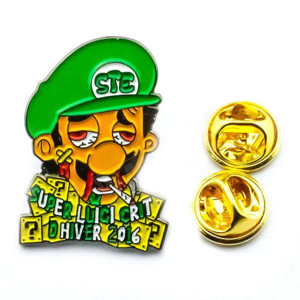 Custom Design Gold Plated Soft Enamel Badge Lapel Pins