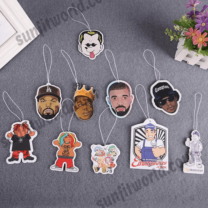 Wholesale Custom Logo Car Air Freshener For Gift, Animal Air Fresheners For Pet Store
