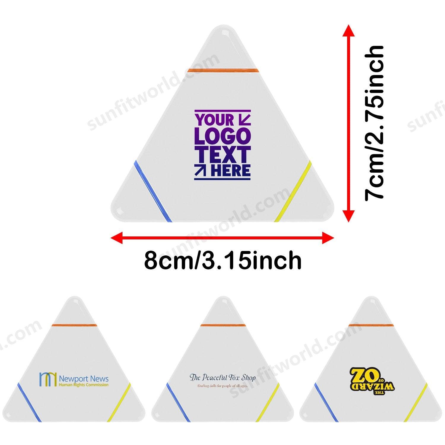 Custom Branded Promotional Triangle Highlighter Pens with Your Logo
