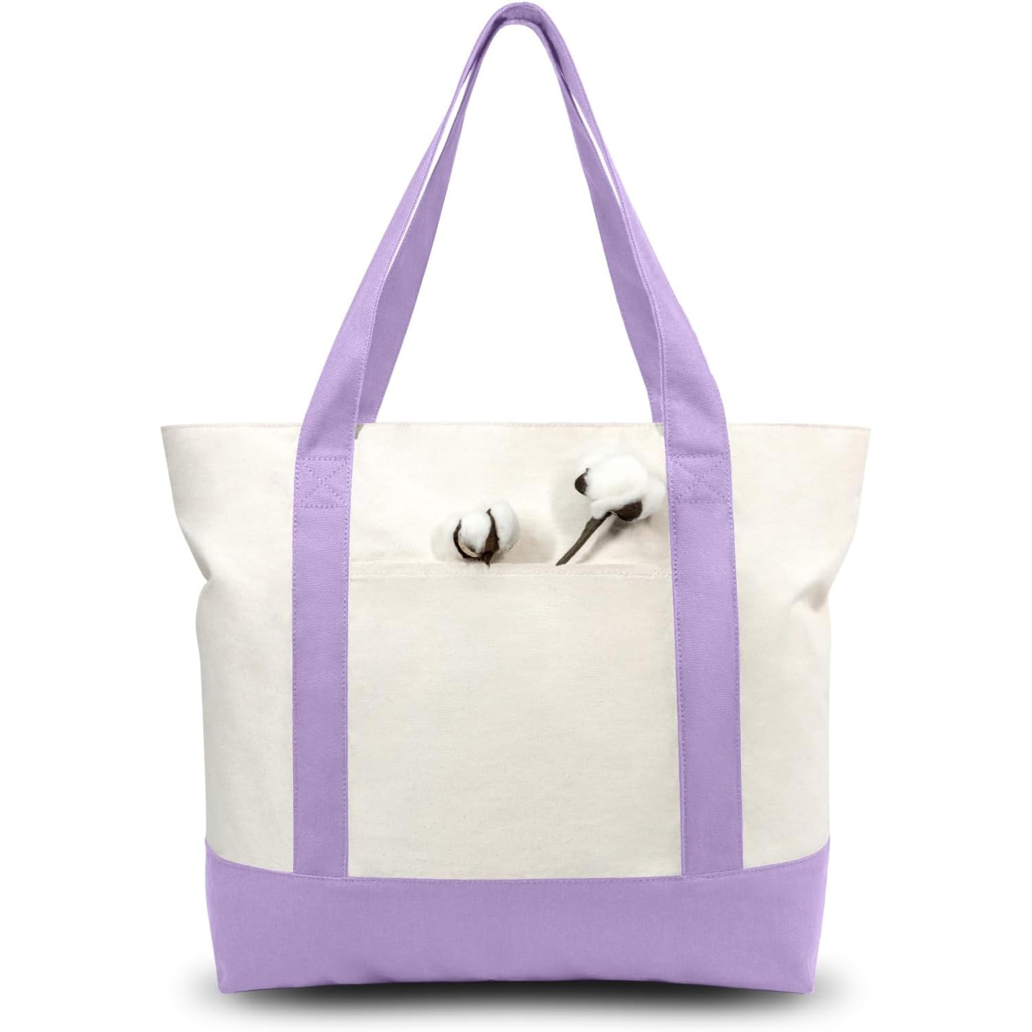 Canvas Tote Bag with Zipper | Custom Logo Tote Bags for Events and Promotions