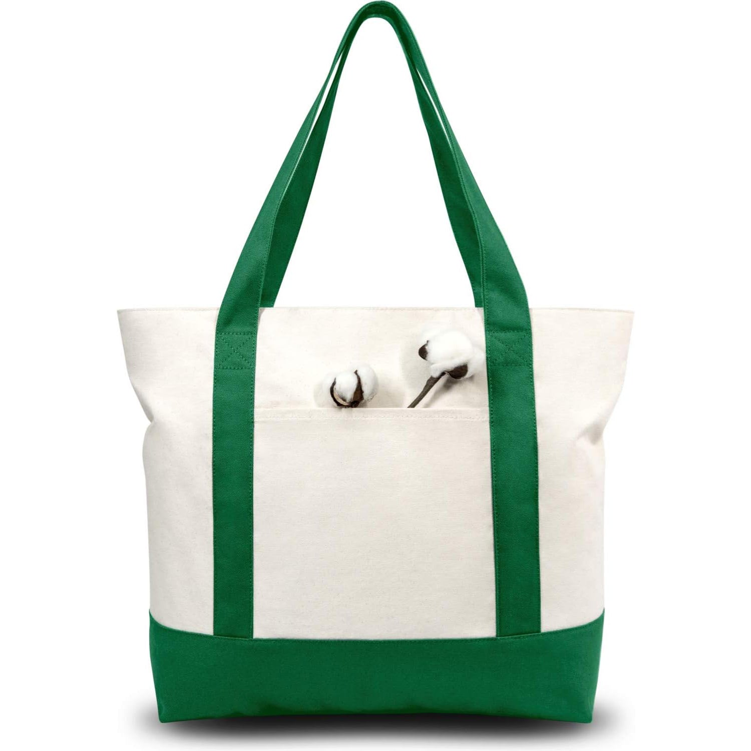 Canvas Tote Bag with Zipper | Custom Logo Tote Bags for Events and Promotions