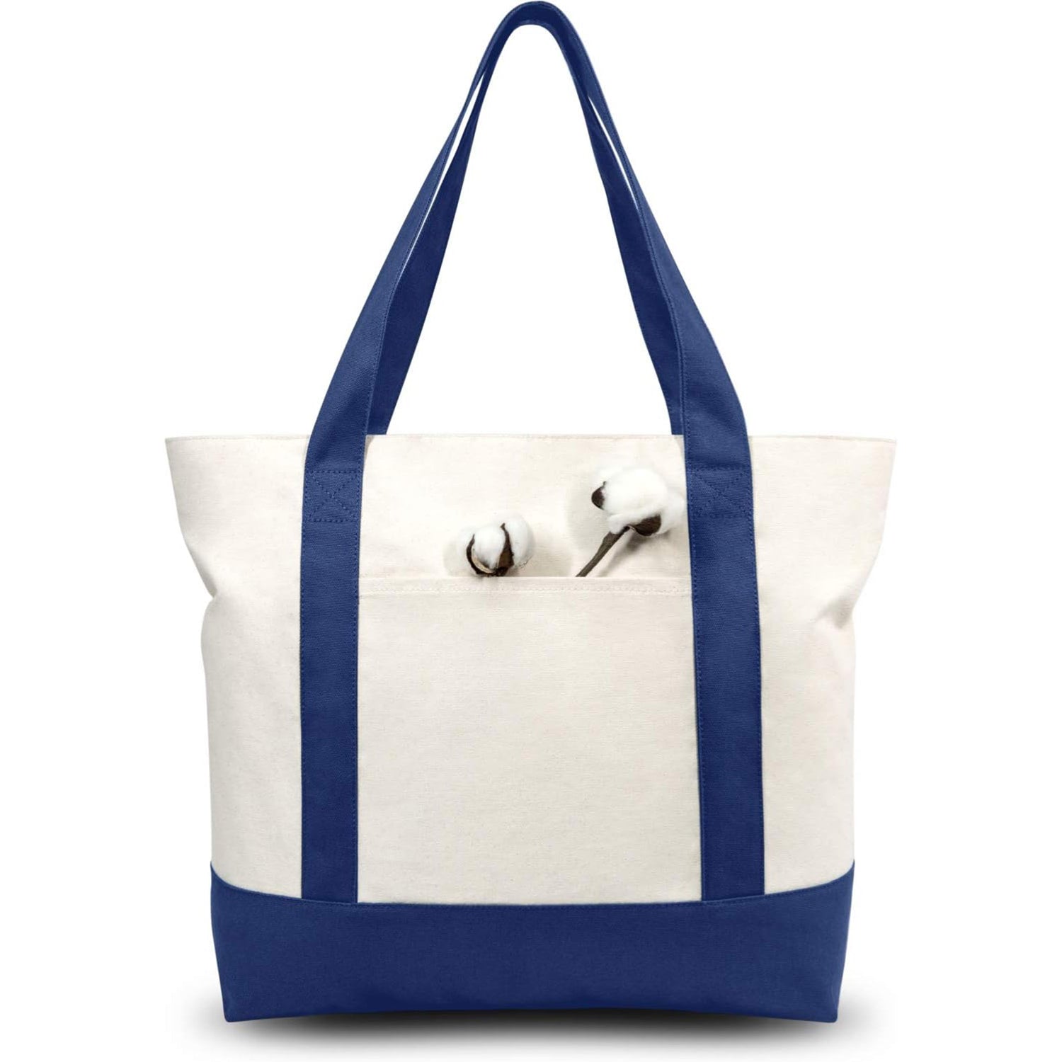 Canvas Tote Bag with Zipper | Custom Logo Tote Bags for Events and Promotions