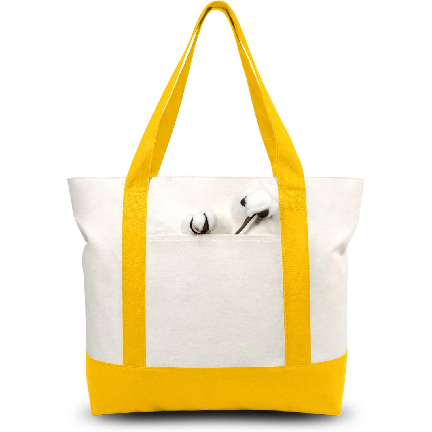 Canvas Tote Bag with Zipper | Custom Logo Tote Bags for Events and Promotions