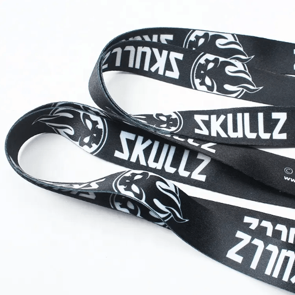 Custom Logo Full Color Lanyards - Soft Plastic Card Holder