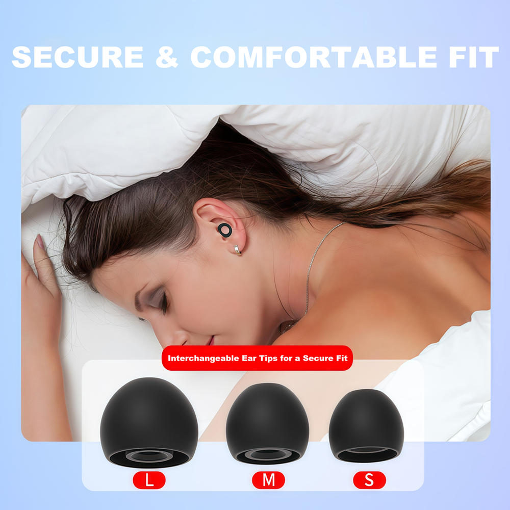 Custom Silicone Earplug Kit with Logo and Storage Case