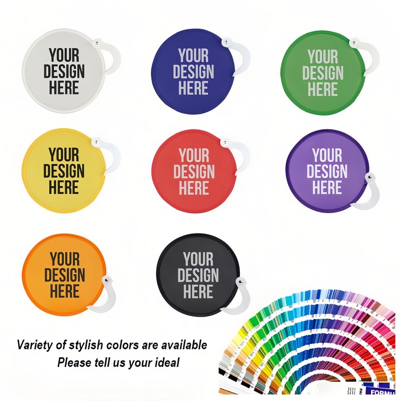 Custom Twist Fold Hand Fans | Collapsible Nylon Promotional Fans with Handle
