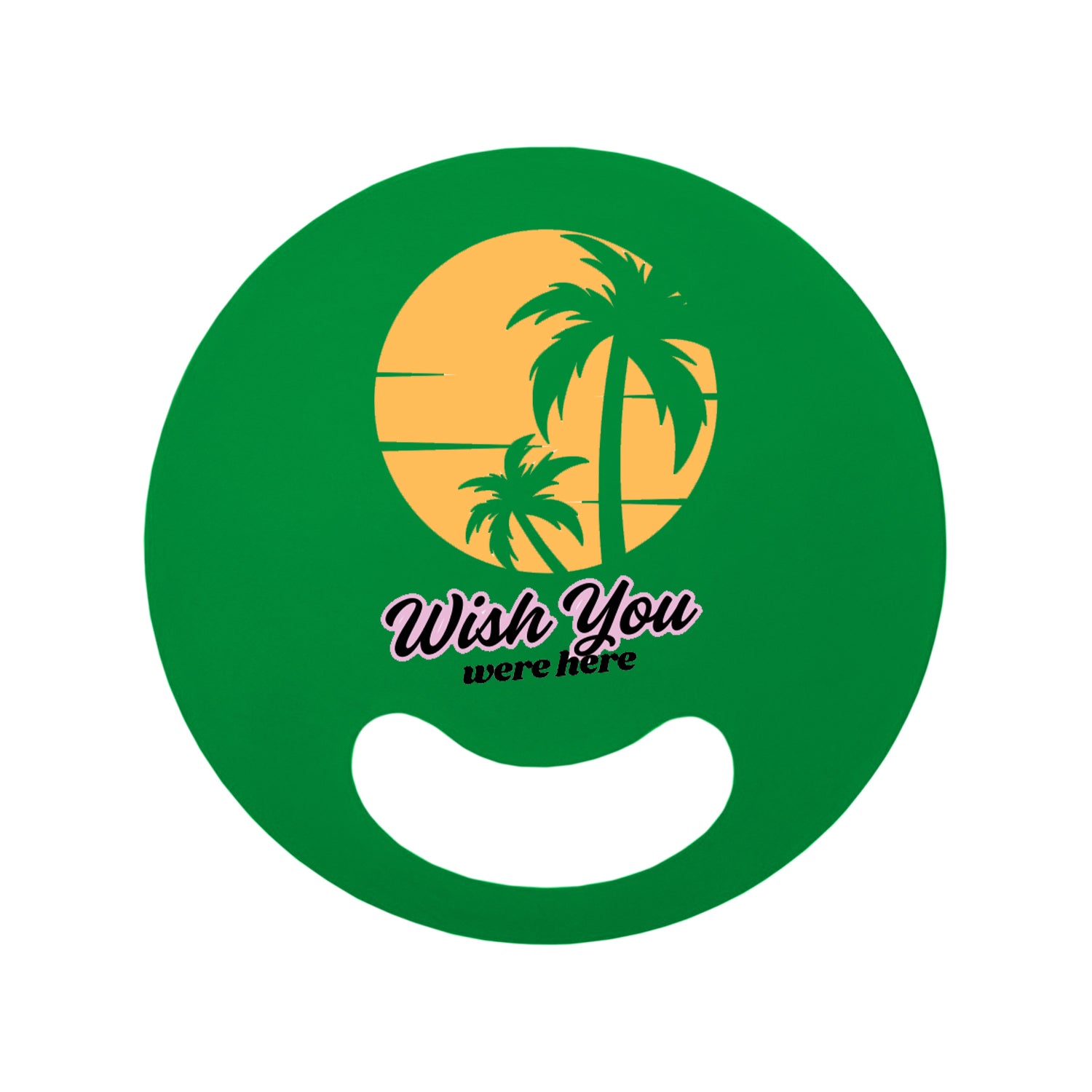 500 Custom Printed Round Hand Fans | Promotional Plastic Fans with Logo for Events