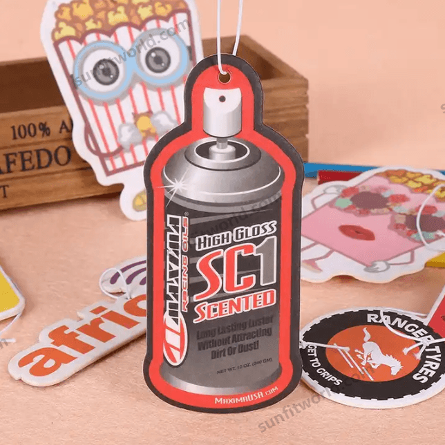 50Personalized Custom Logo Car Air Freshenr Logo Printed Car