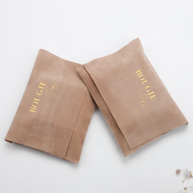 Wholesale Custom Velvet Envelope Dust Bag for Jewelry