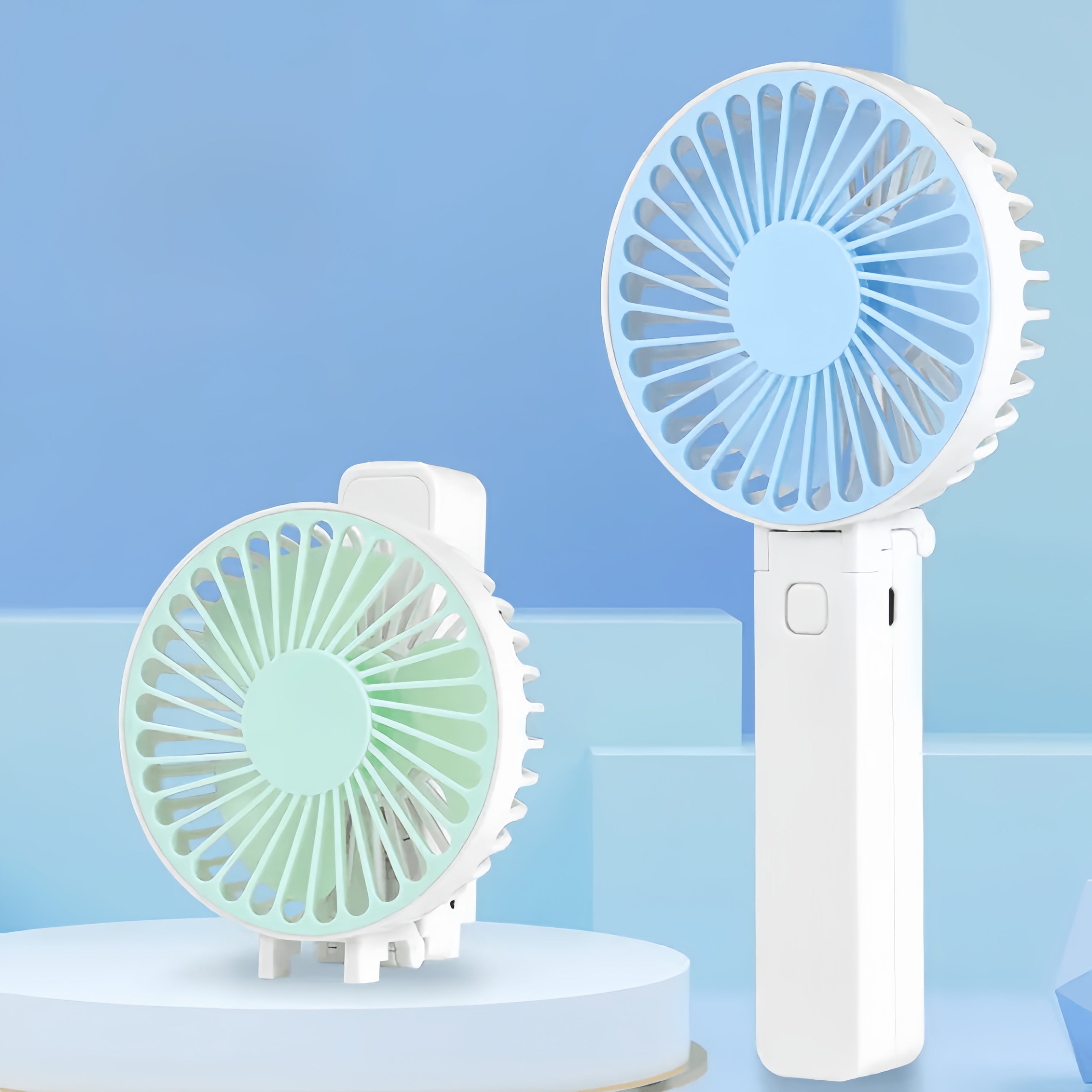 Custom Mini Foldable Portable Breeze Rechargeable Hand Fans