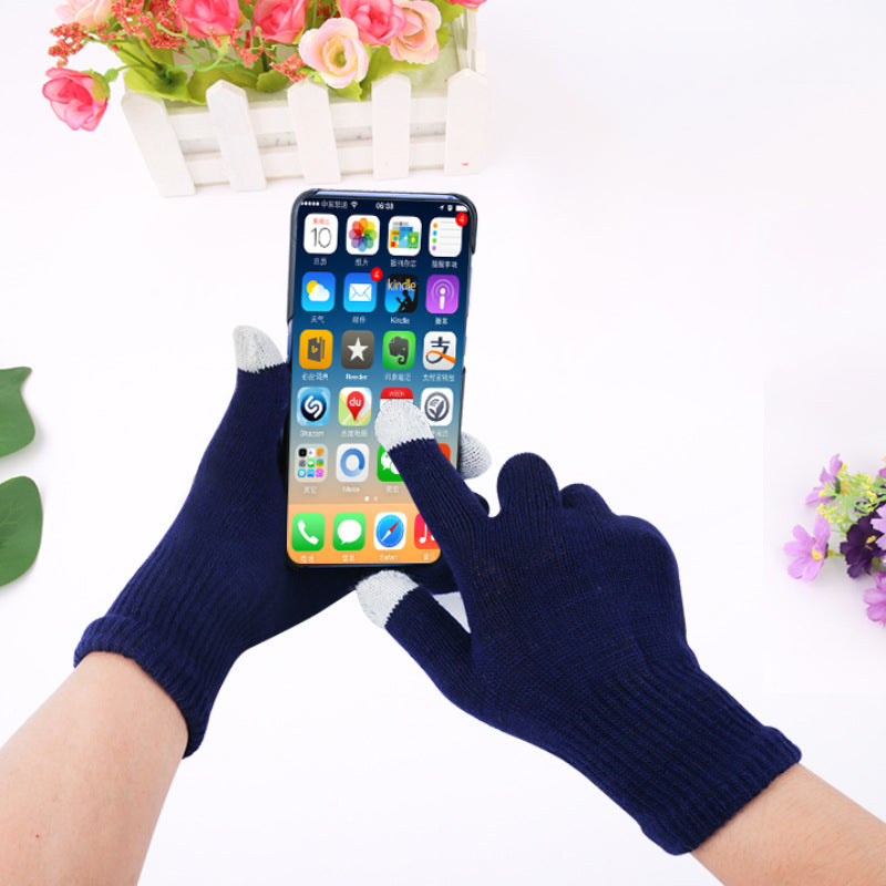 50pcs Custom Winter Touch Screen Gloves with Your Logo