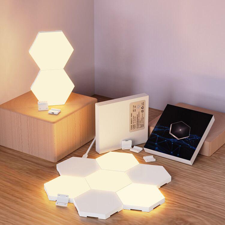 Hexagon Wall light Set  - DIY Any Letters  Shape