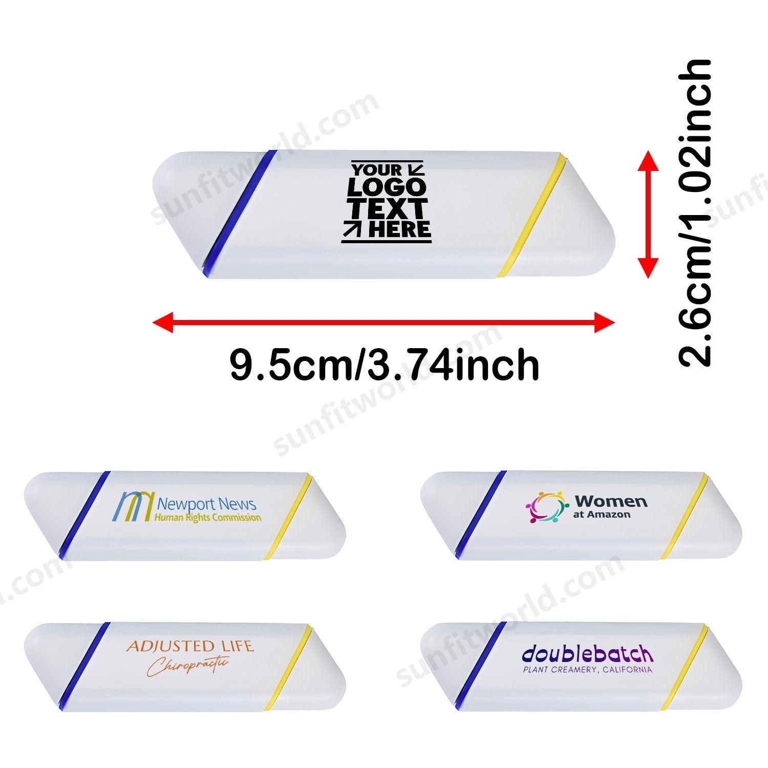 Bulk Custom Promotional Branded Duo Twin Highlighter Pen For Giveaway