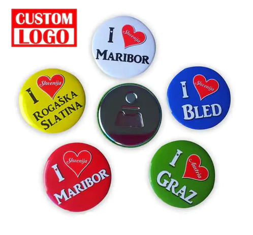 Low MOQ Wine Opener,50Custom Logo Metal Stainless Bottle Opener Magnetic | Wholesale Promotional Products Beer Opener