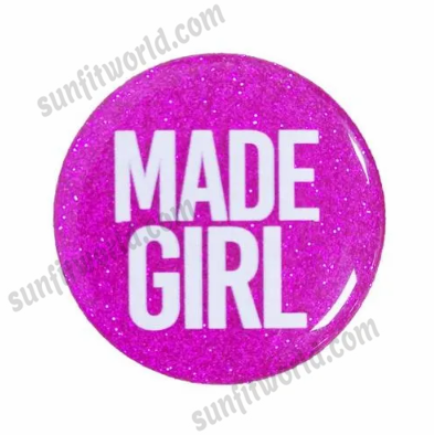 Custom Glitter Mobile Phone Stand | Personalized Logo Magsafe Cell Phone Grip | Phone Holder For Car | Phone Grip Socket Promo Gifts Products For Business