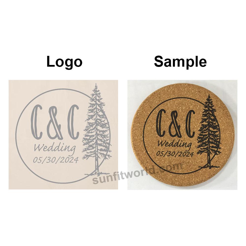 Personalized Cork Coasters bulk