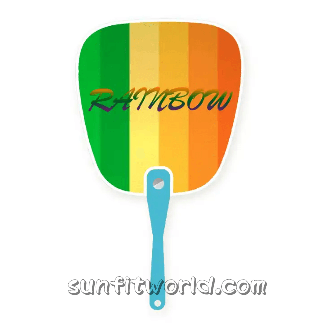 Custom Hand Fan Promo Items Summer Gift | Cooling Fan Outdoor Fan Promotionals Any Shape