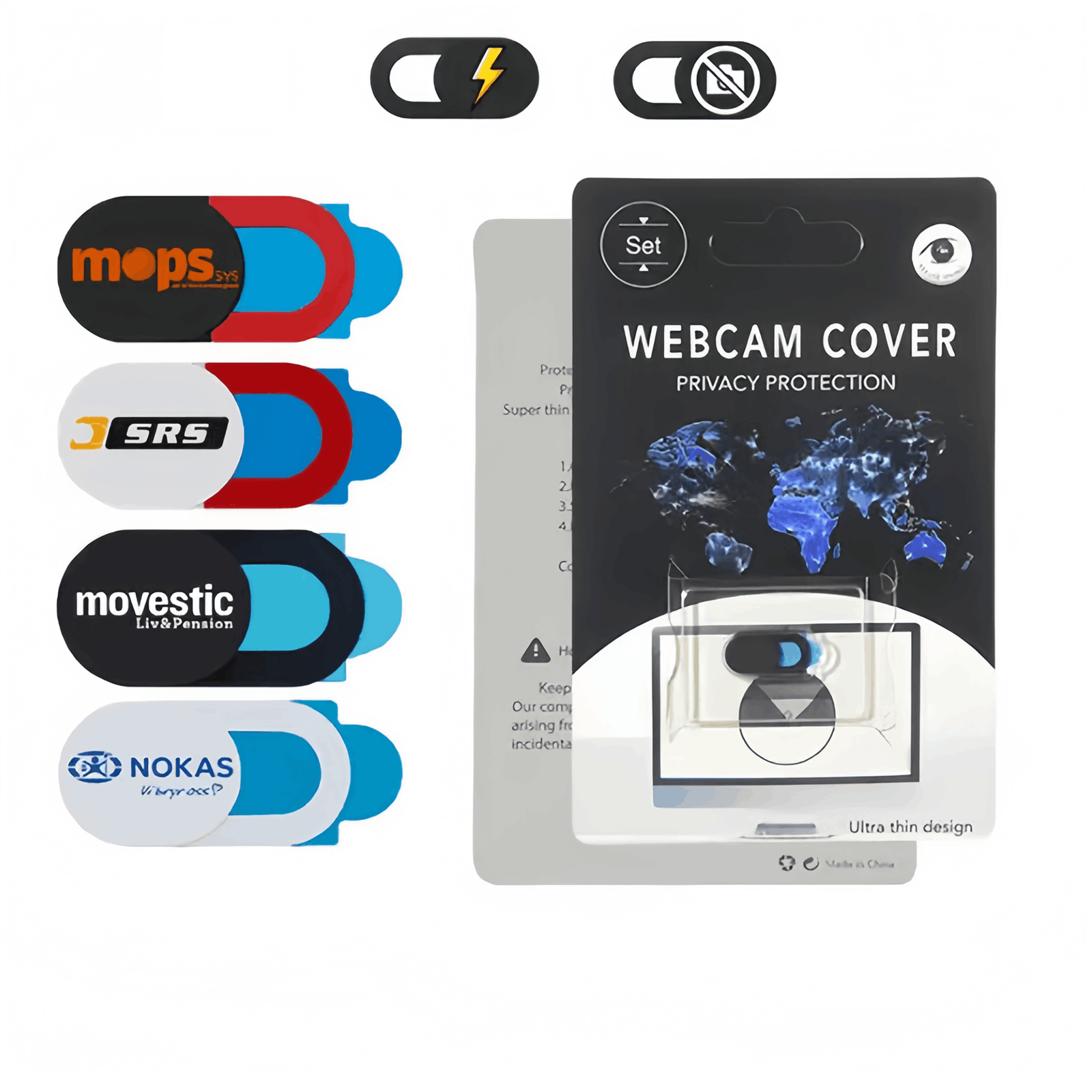 Logo Screen Privacy Protector Computer | Laptop Camera Cover
