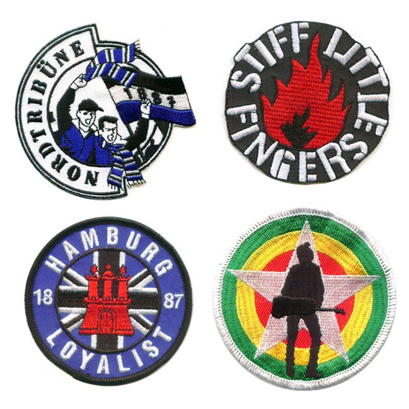 100pcs Custom Patches Made to Order, Embroidery Patches, Custom