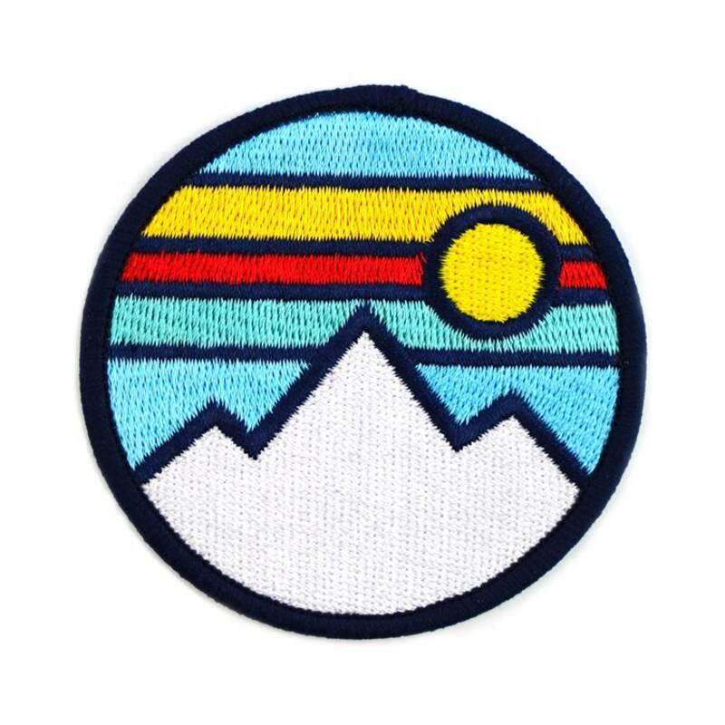 Patch Custom Black Sew On embroidered name tag patch personalized patch