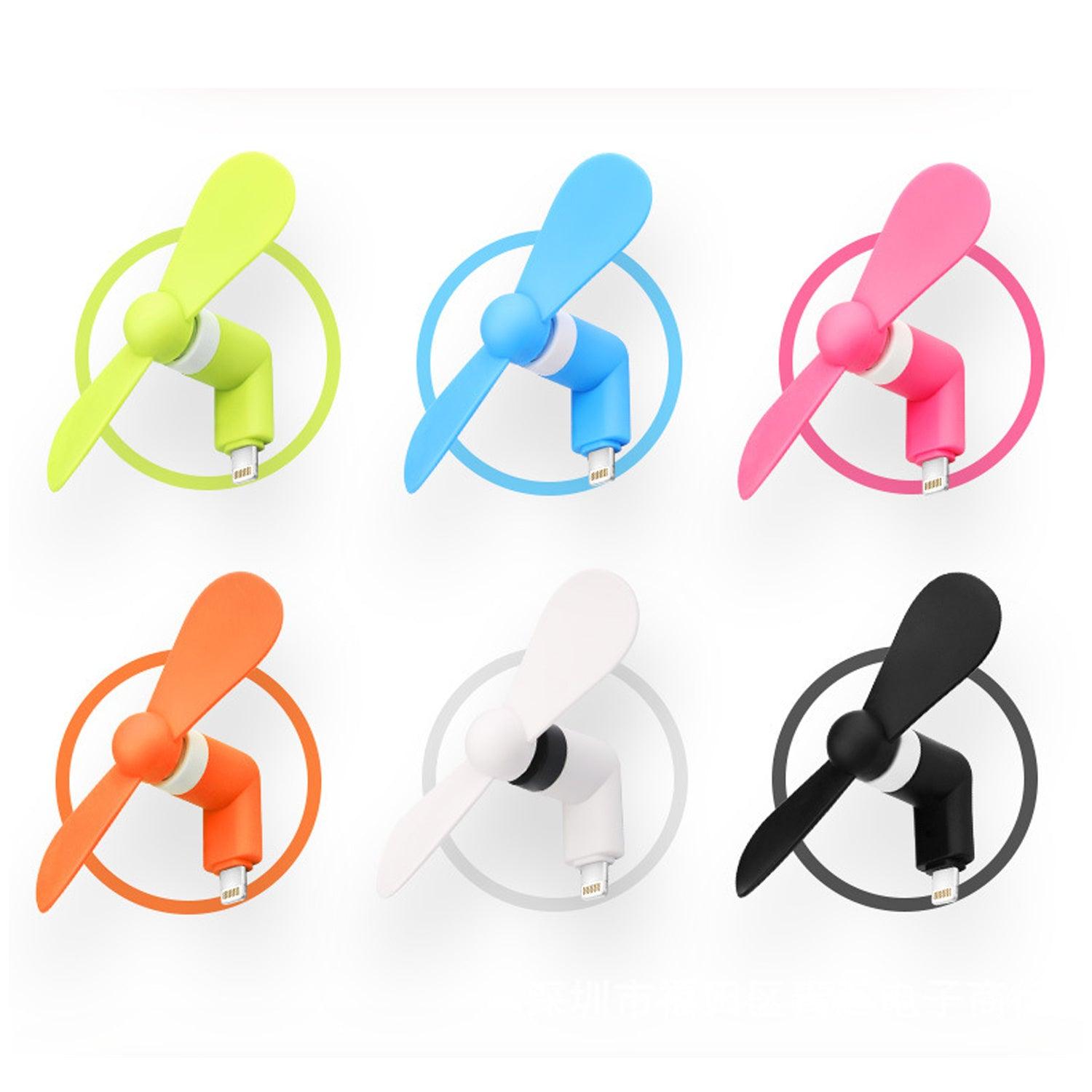 Portable Micro/Mini USB Cooling Fan Mute Cooler For Mobile Android Cell Phone