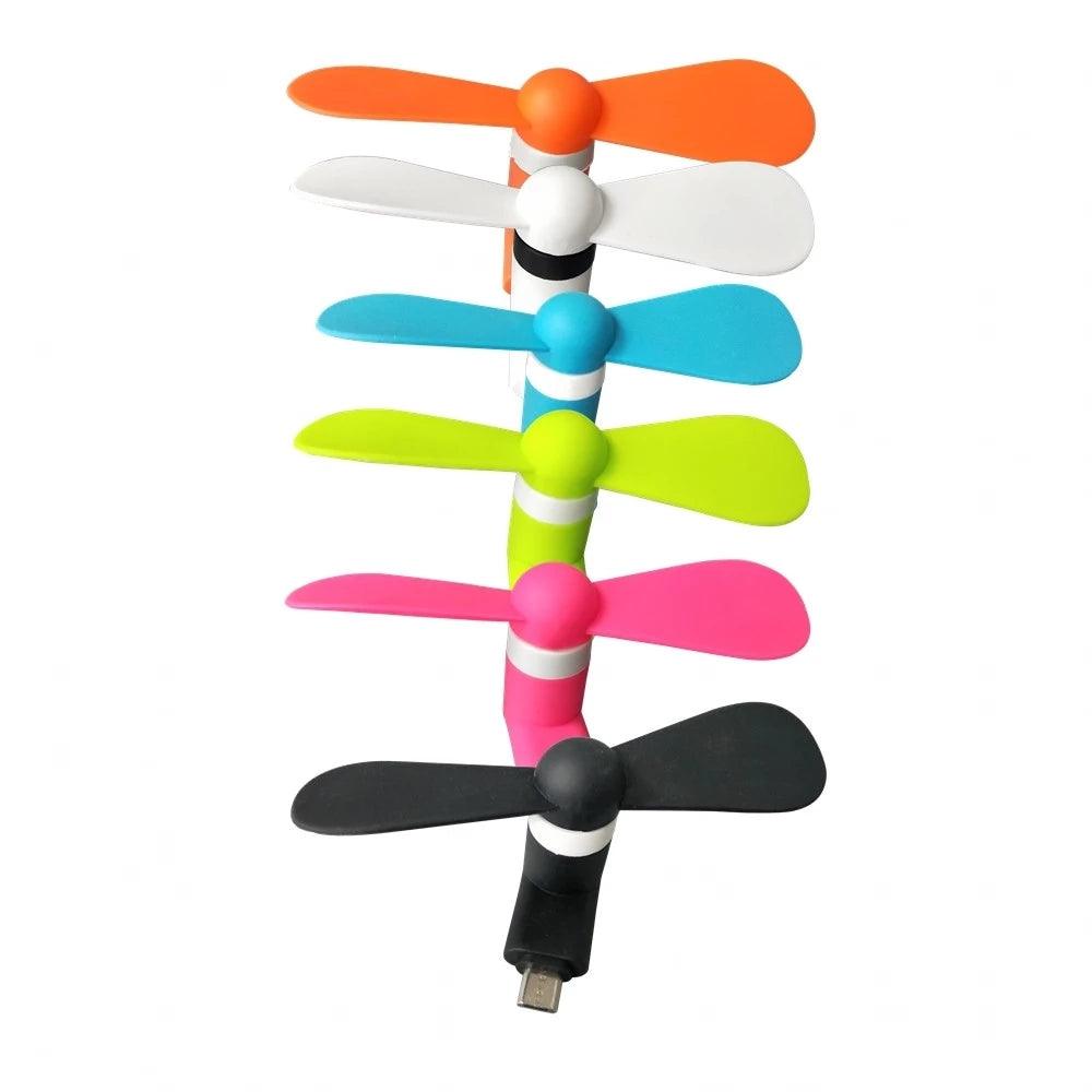 Mini Android Fan Customized Mini Portable Fan | Android Micro USB Cooling Fan