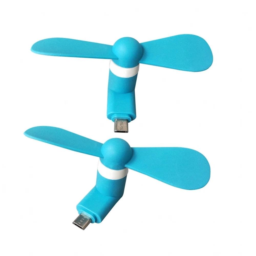 Mini Android Fan Customized Mini Portable Fan | Android Micro USB Cooling Fan