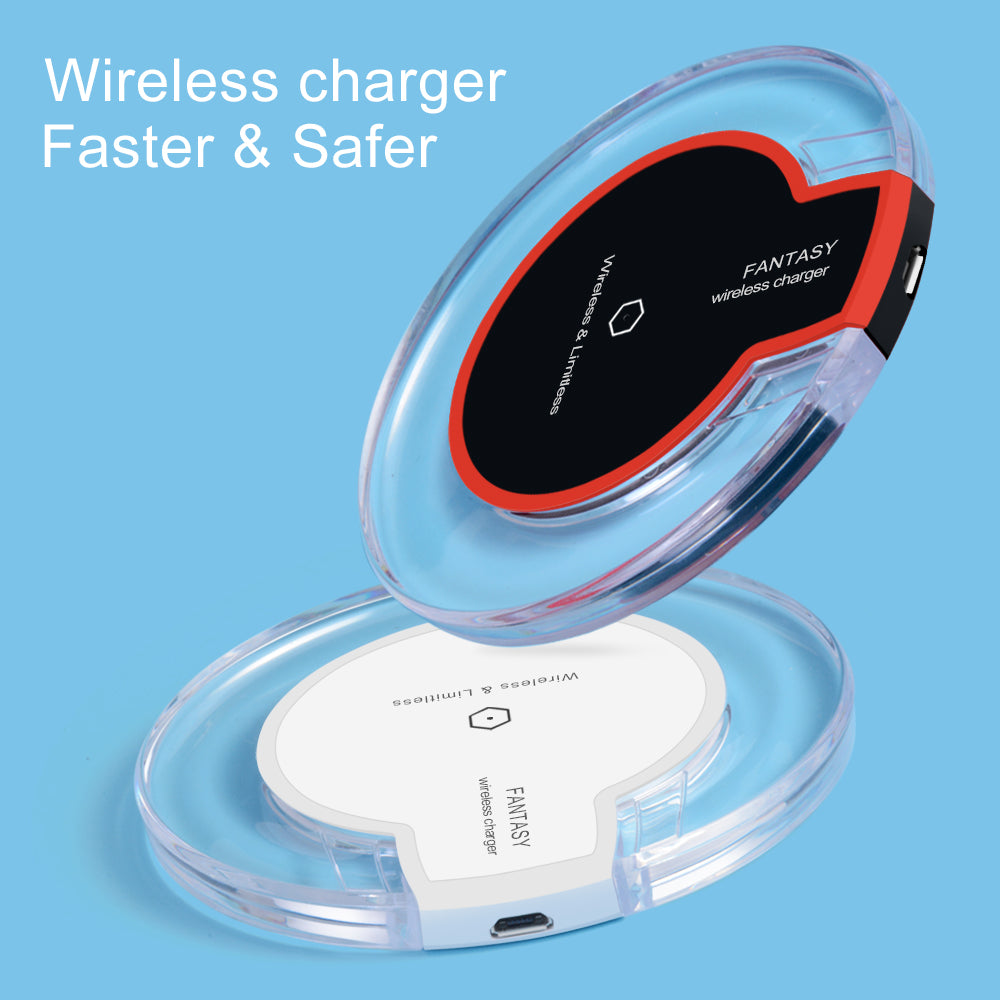 Customized Wireless Charger Qi Charger With LED light For Multiple Devices Iphone Ipad