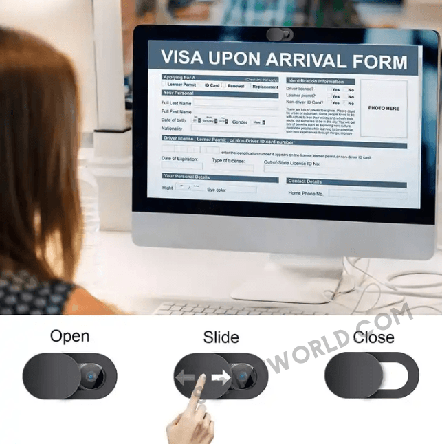 Low MOQ Personalized Laptop Camera Cover, Screen Privacy