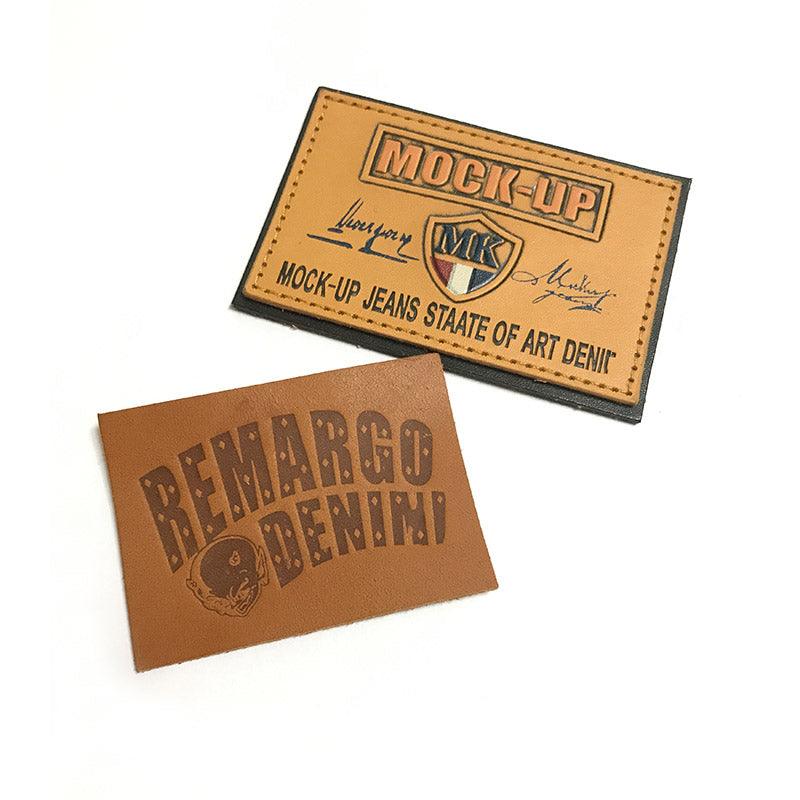 Custom Engraved Leather Patches