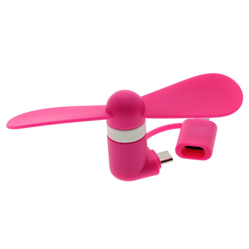 Mini USB fan for cell phone, computer, power bank, tablet